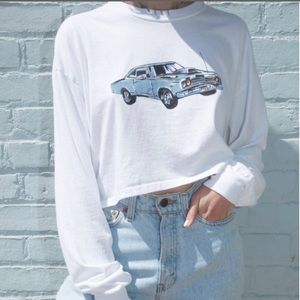 BRANDY MELVILLE/ JOHN GALT MOTOR SHOW CROP TOP